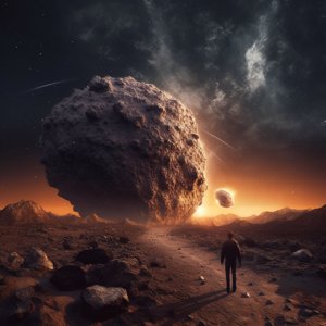 15. a_person_walking_on_asteroid_Chiron._cinematic-15