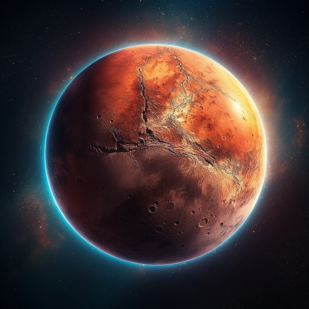 Planet Mars 11 - CosmicDnaNetwork.com