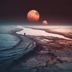 146. a_person_walking_on_planet_Pluto._cinematic-2