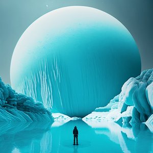 337. a_person_walking_on_planet_Uranus._cinematic-26